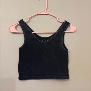 Black Sleeveless Women's Top